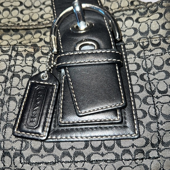 Coach Black Shoulder purse - Picture 6 of 13
